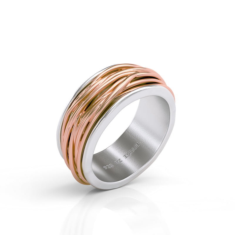 Organic Design Spinner Ring