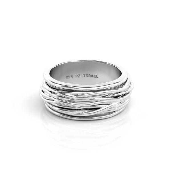 Organic Design Spinner Ring