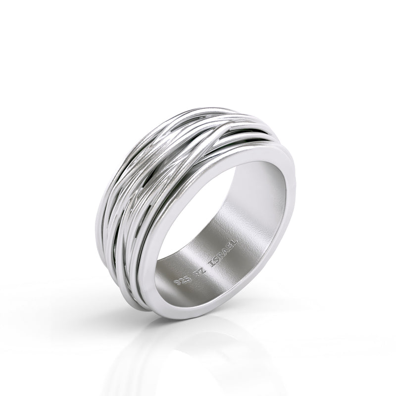 Organic Design Spinner Ring