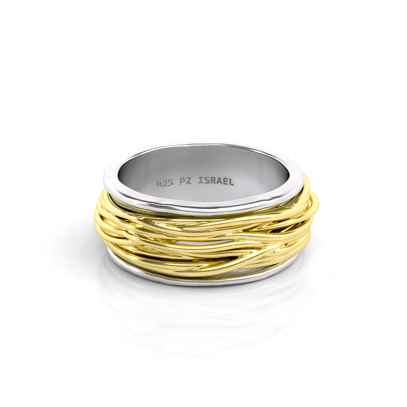 Organic Design Spinner Ring