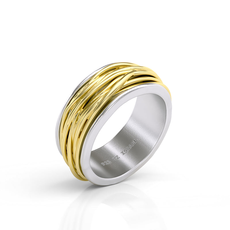 Organic Design Spinner Ring