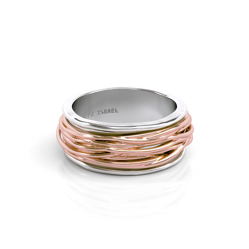 Organic Design Spinner Ring