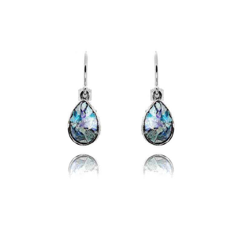 Roman Glass Drop Earrings